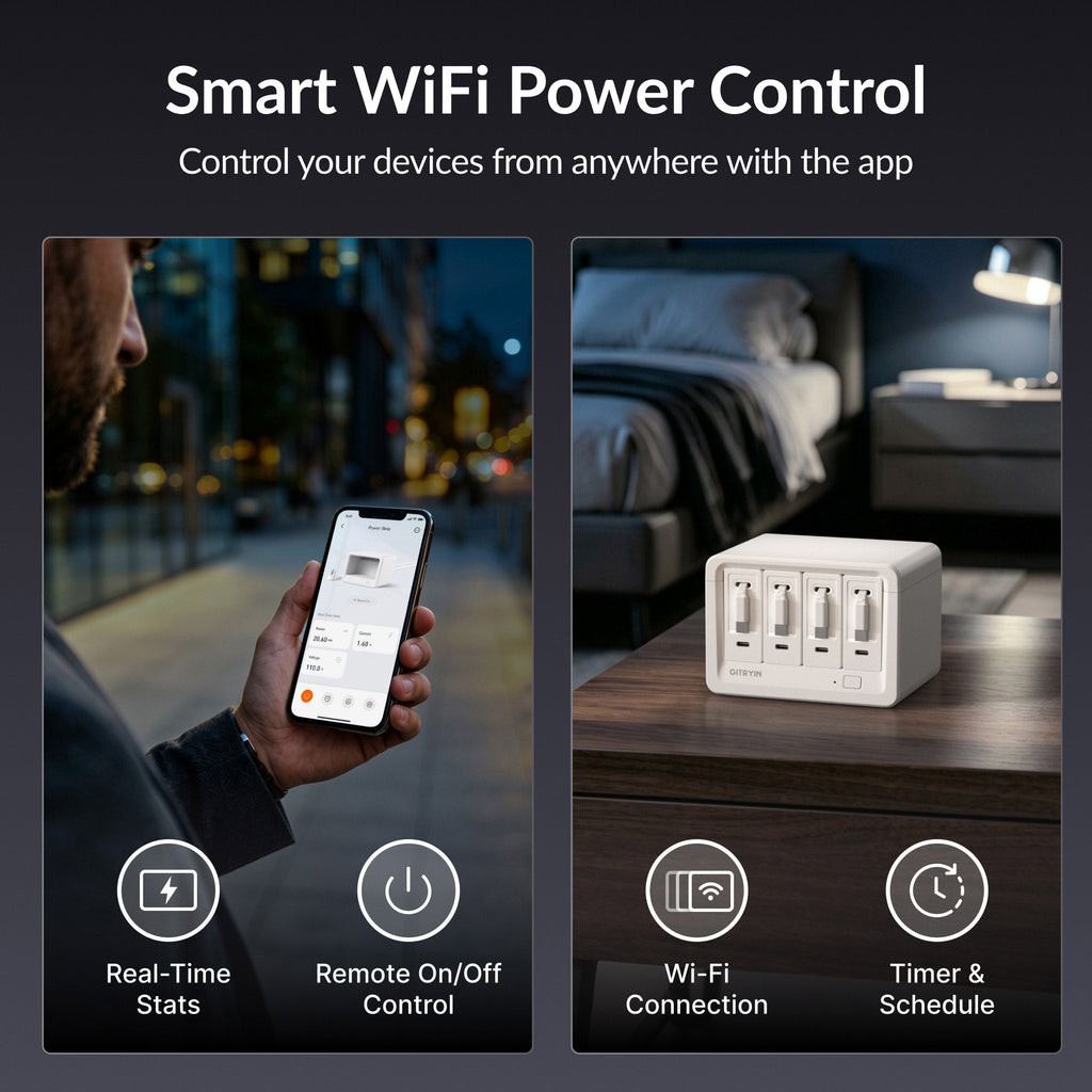 Gitryin Smart Desktop Charging Station 12-in-1 (40W Combo)