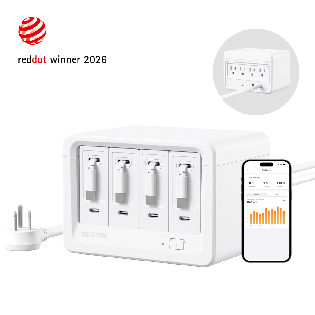 Gitryin Smart Desktop Charging Station 12-in-1 (40W Combo)