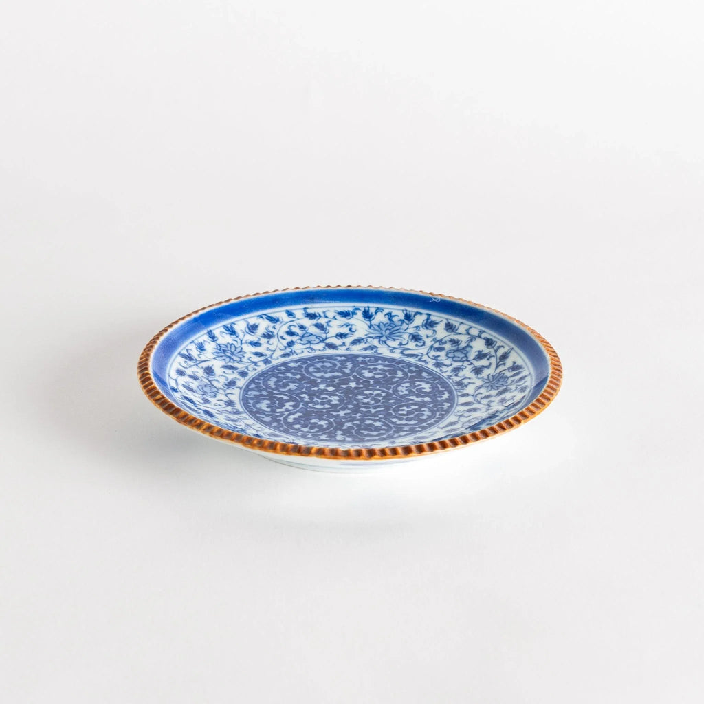Arabesque Floral Dessert Plate
