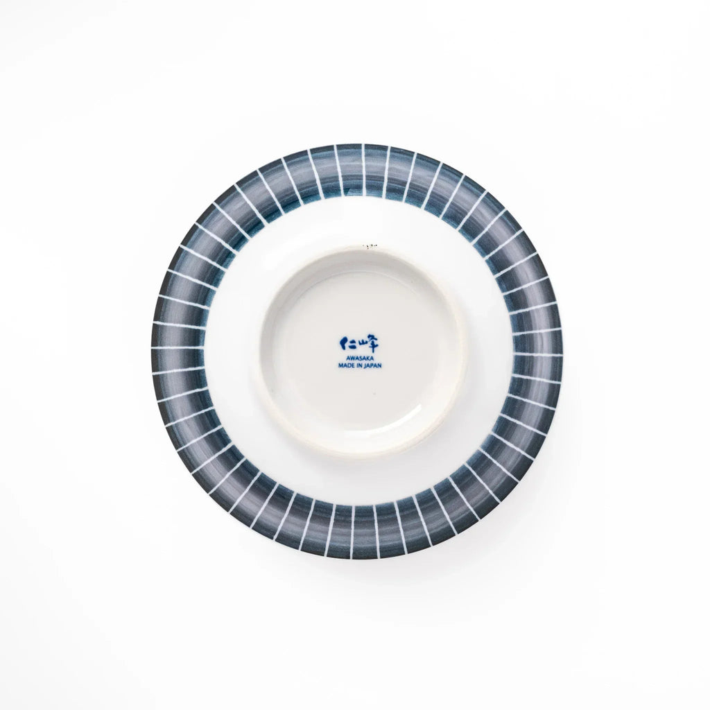 Blue Hokusai Wave Ramen Bowl
