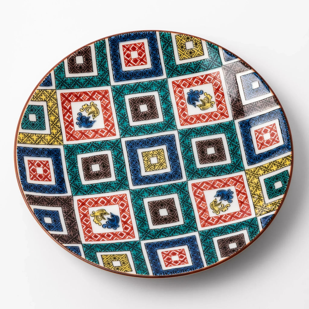 Cobblestone Mosaic Dessert Plate