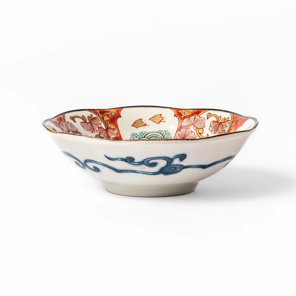 Golden Shorebird Dessert Bowl