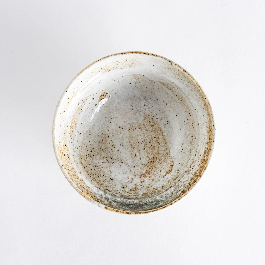 Rustic Earth-Tone Donburi Bowl with Lid