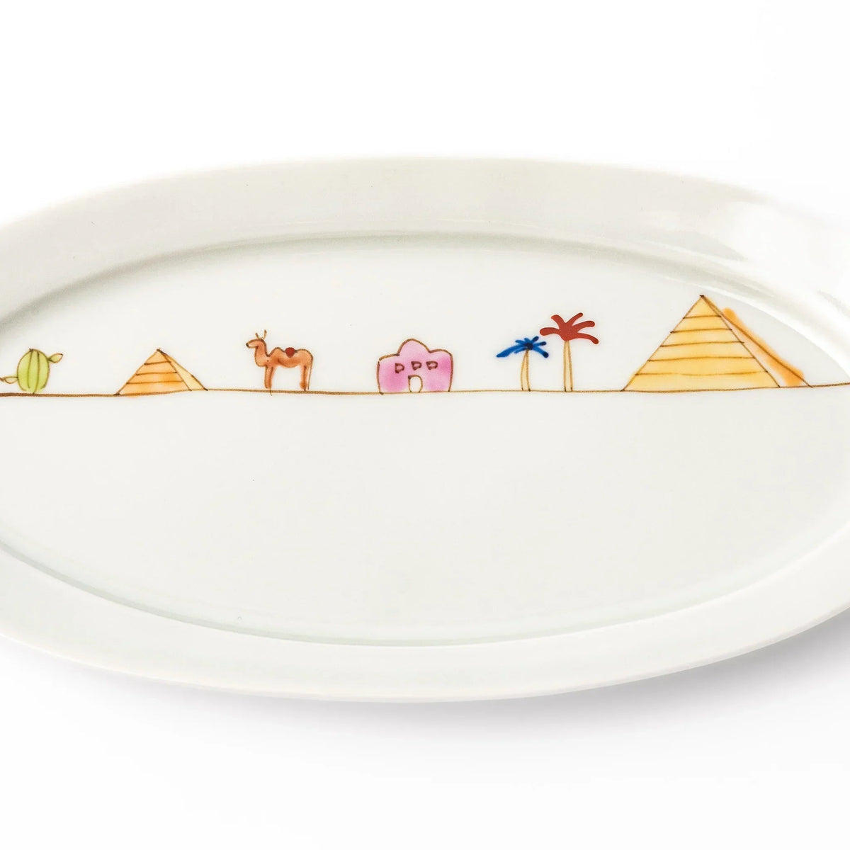 Storybook Egypt Salad Plate