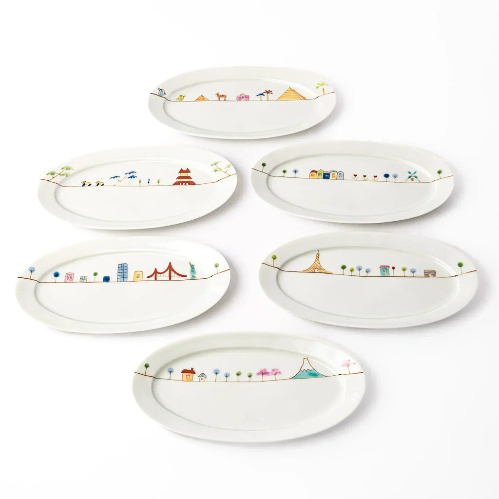 Storybook Egypt Salad Plate