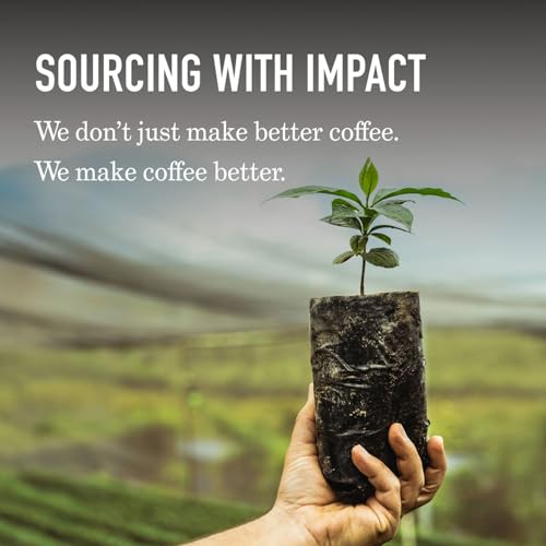 Peet's Coffee Ground Coffee Dark Roast, Organic French Roast, 18 Ounces