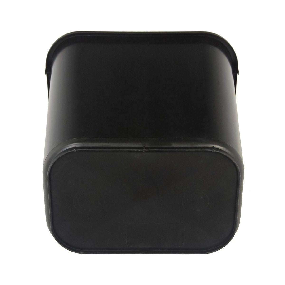 Amazon Basics Rectangular Commercial Office Wastebasket, Easy to Clean, Space-Saving,15.5"L x 11.5"W x 20"H, 10 Gallon, Black