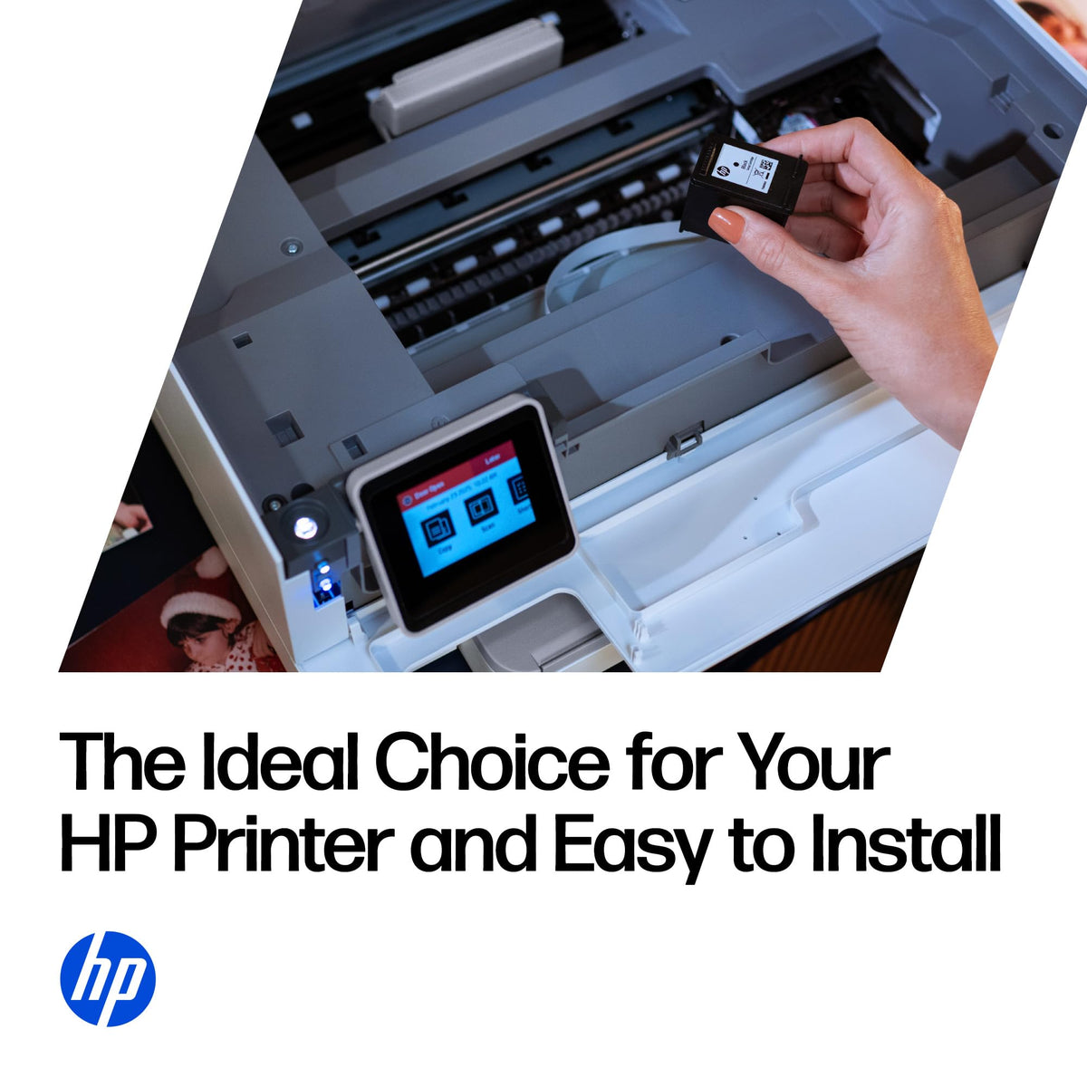 HP 68 Black Ink Cartridge | Works with Envy 6100e, 6500e Series | 7FP21TN