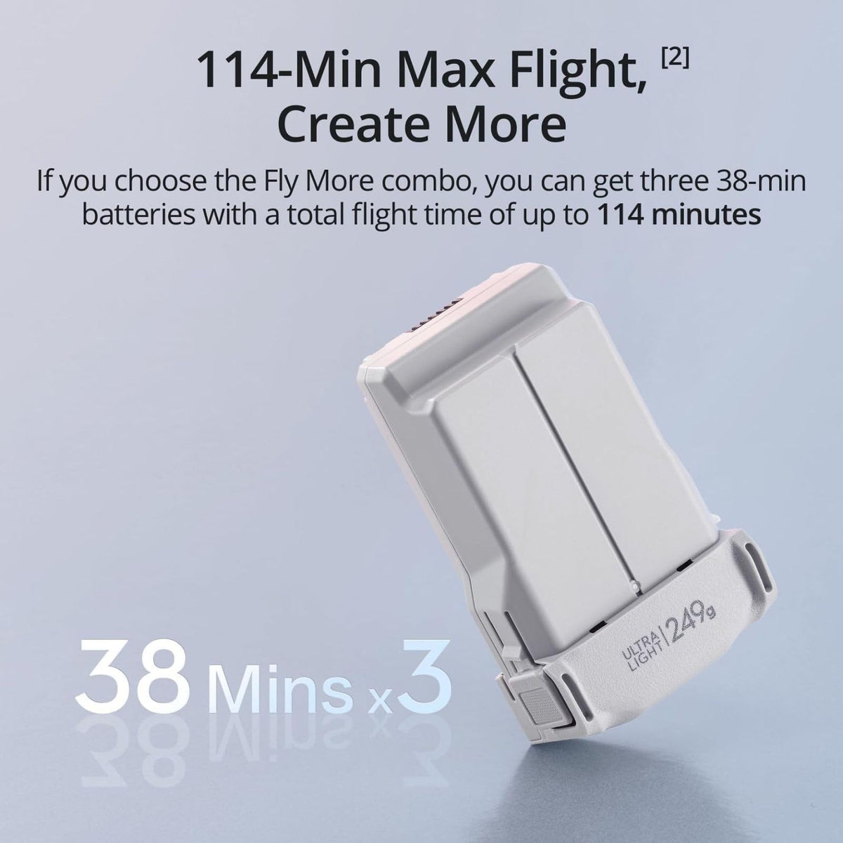 DJI Mini 3 Fly More Combo With DJI RC, 3 Batteries | Lightweight Camera Drone With 4K HDR Video, 114-Min Flight Time, Vertical Shooting, 32800ft (10km) Video Transmission