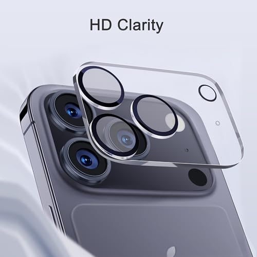 Ailun Screen Protector + Camera Lens Protector for iPhone 18 Pro | 3+3 Pack, 6.3 inch, Tempered Glass, Installation Frame, Sensor Protection, Dynamic Island Compatible, Case Friendly