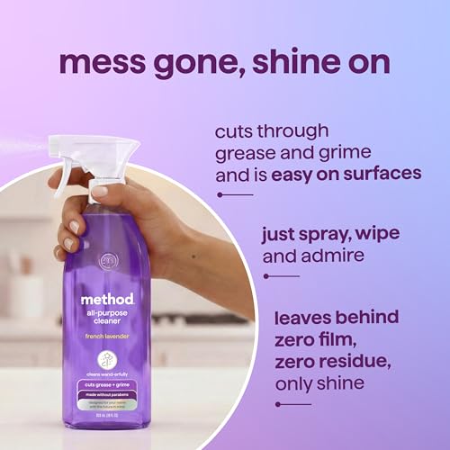 method All-Purpose Cleaner Spray, French Lavender, 28 fl oz