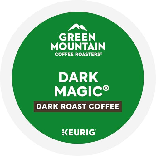 Green Mountain Coffee Roasters Dark Magic, Single-Serve Keurig K-Cup Pods, Dark Roast Coffee Pods, 96 Count