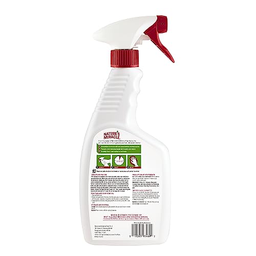 Nature's Miracle Bird Cage & Surface Cleaner, 24 oz | Bio-Enzymatic Formula Helps Break Down Tough Stains & Odors, Cleans & Deodorizes Cages & Accessories, Safe For Pets and Home*