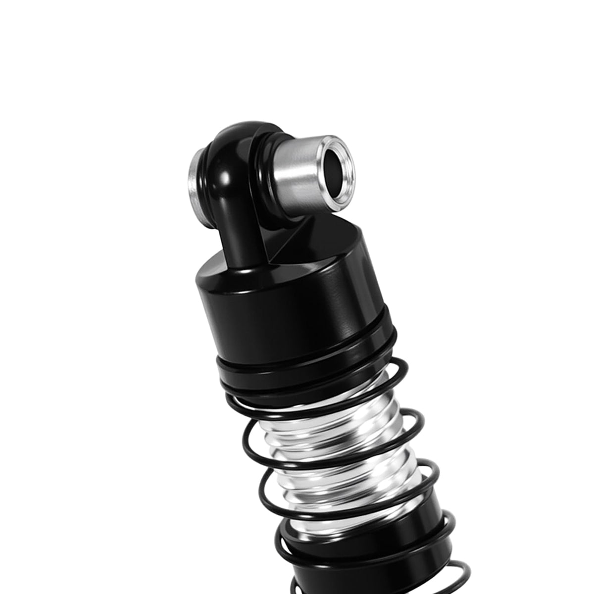 INJORA Aluminum 26mm Oil Shocks for Axial SCX30, Black Silver