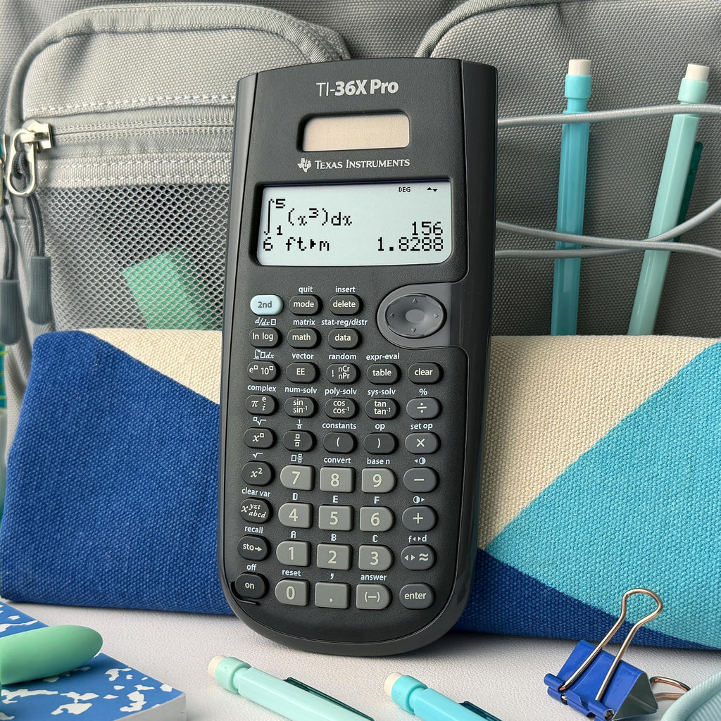 Texas Instruments TI-36X Pro Engineering/Scientific Calculator | 9.7 Inch | Black.