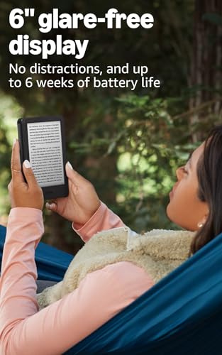 Amazon Kindle 16 GB (2024 model) - Light and compact, with fast page turns, and high contrast ratio - Matcha