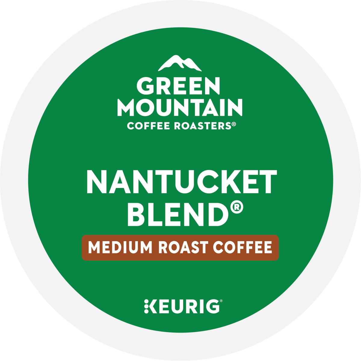 Green Mountain Coffee Nantucket Blend Keurig Single-Serve K-Cup Pods, Medium Roast Coffee, 96 Count