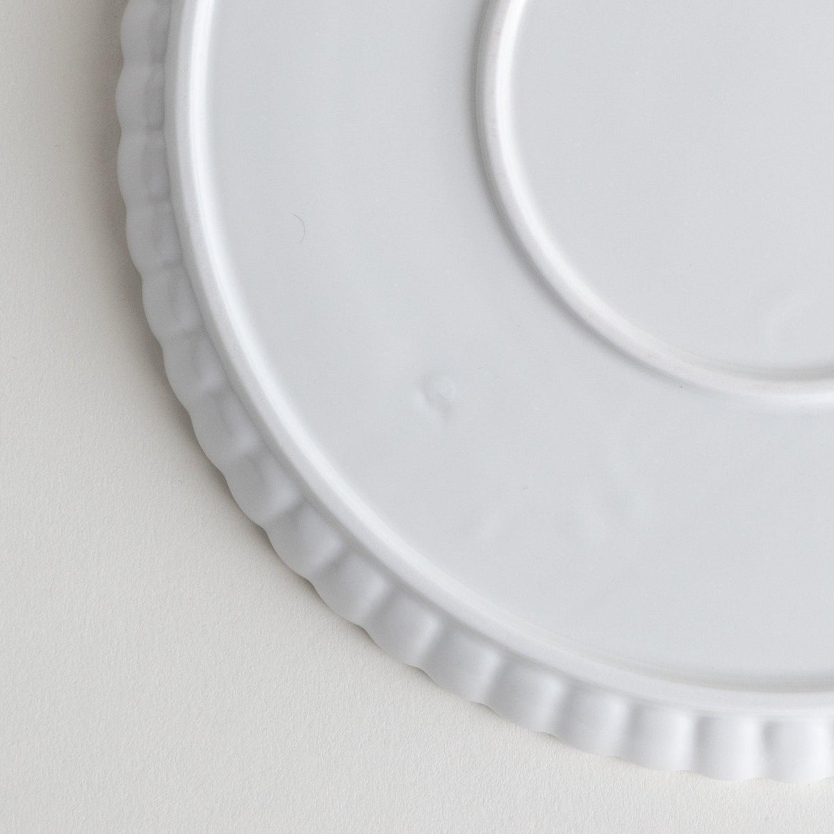 Chrysanthemum Carved Salad Plate