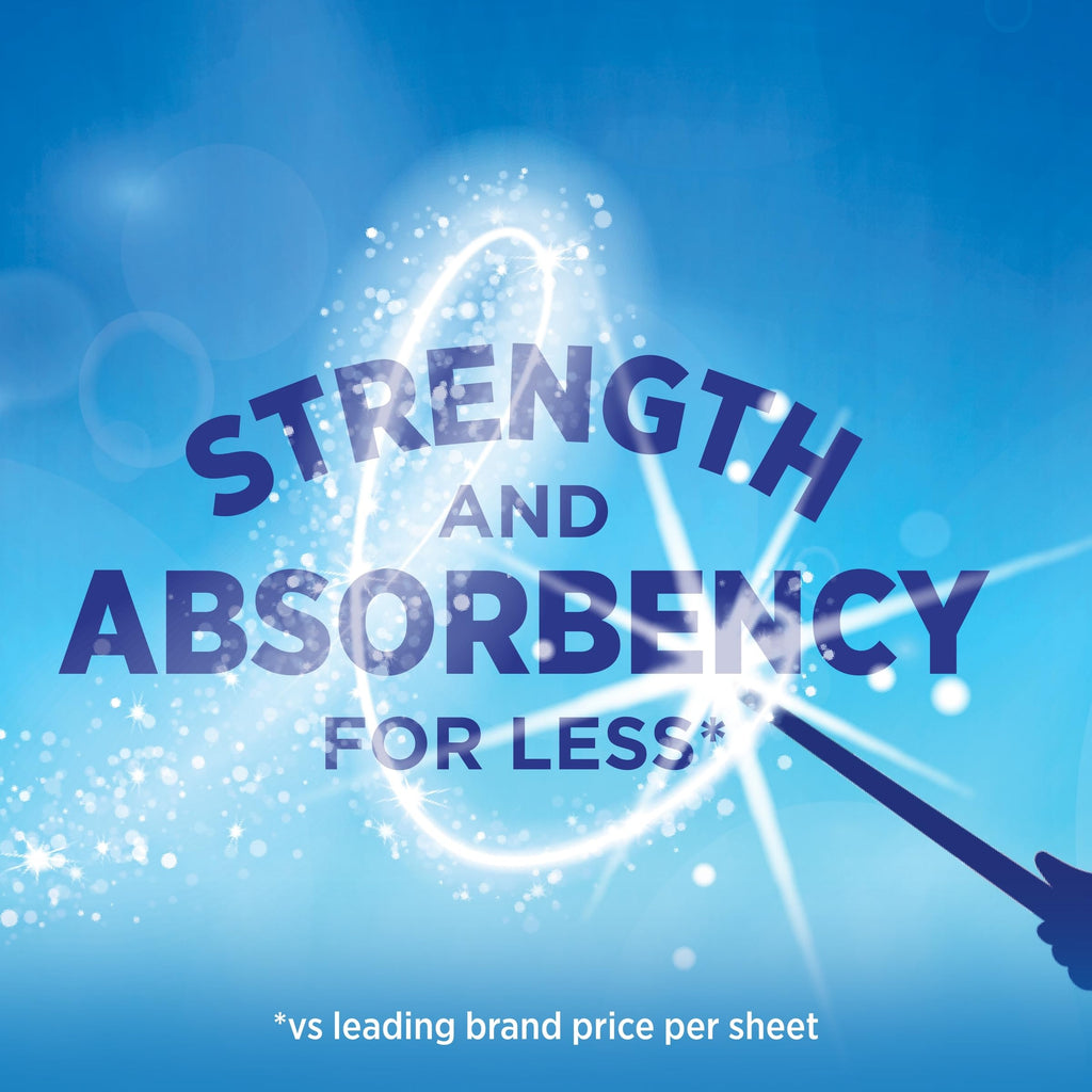 SPARKLE Pick-A-Size Paper Towels, 2-Ply Spirited Prints, 6 Double Rolls | Paper towels 6 pack: strong 2 ply paper towels with Pick-A-Size sheets, 6 double rolls, 660 sheets total
