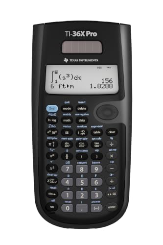 Texas Instruments TI-36X Pro Engineering/Scientific Calculator | 9.7 Inch | Black.