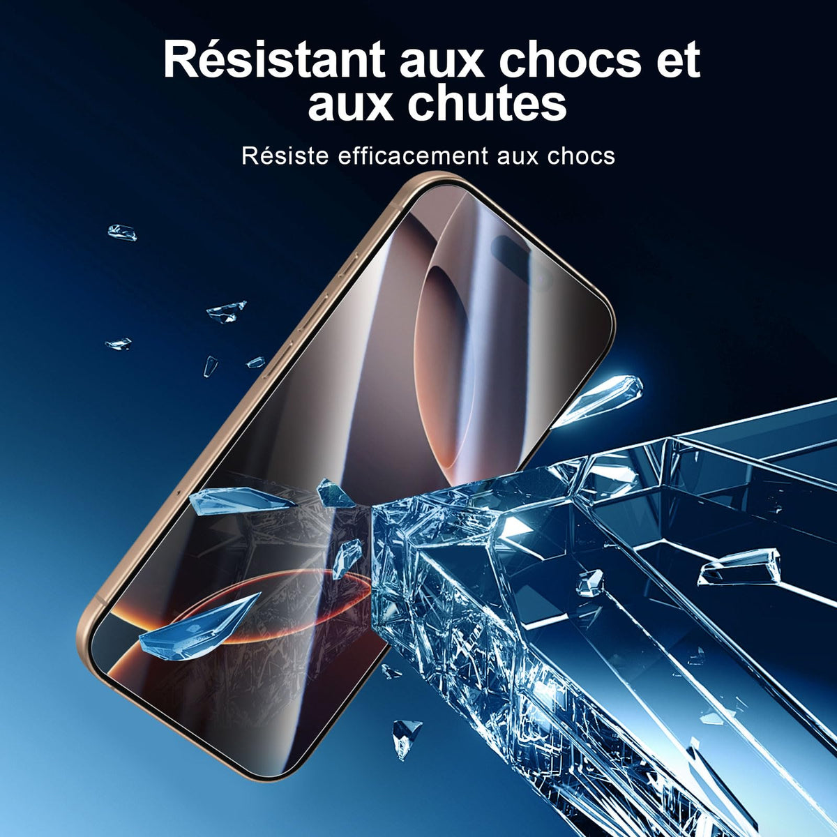 NEW'C for iPhone 17, iPhone 17 Pro, iPhone 16 Pro Screen Protector | 3 Pack, HD Clear, Easy Installation Tool Included, Tempered Glass, 9H Hardness, Scratch Resistant, Bubble Free