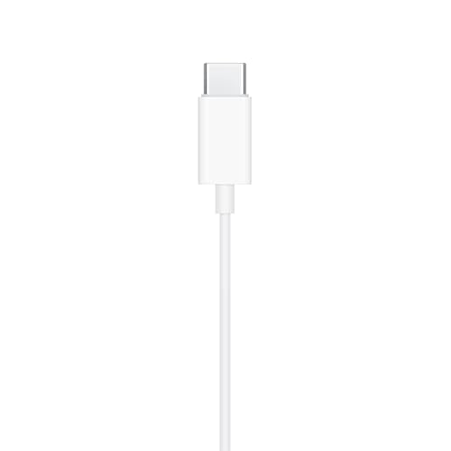 Apple EarPods Headphones with USB-C Plug, Wired Ear Buds with Built-in Remote to Control Music, Phone Calls, and Volume