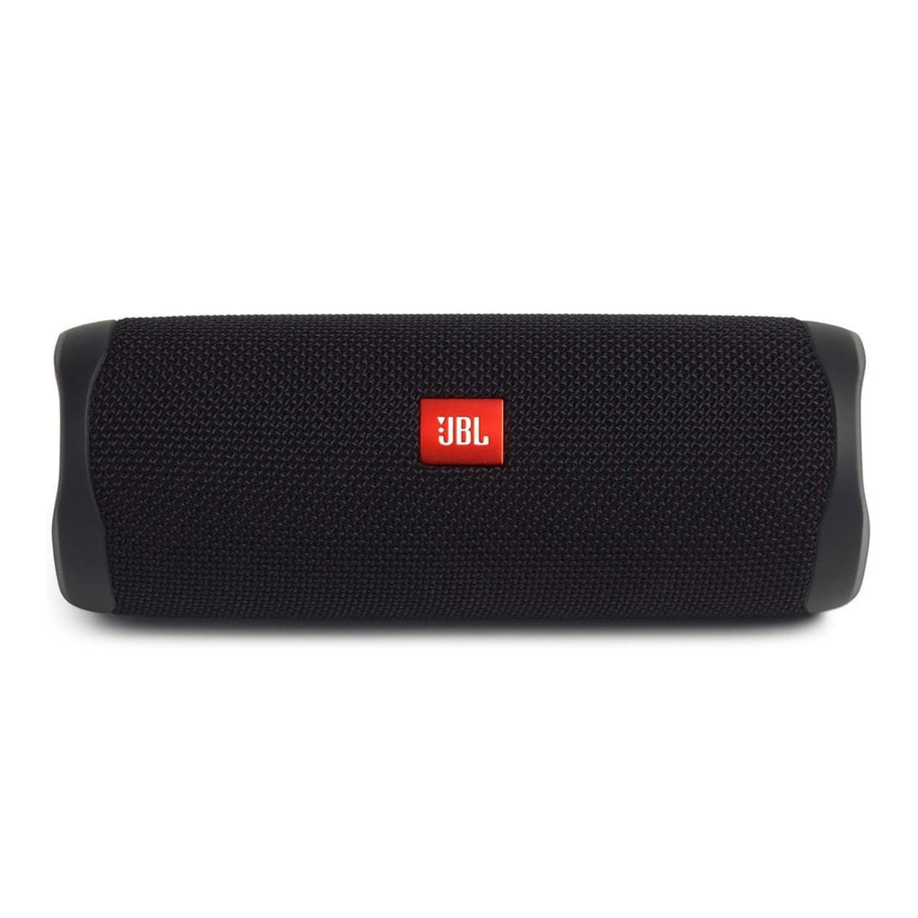 JBL FLIP 5, Waterproof Portable Bluetooth Speaker, Black, Small | Sounds better than ever, Bring the party anywhere, Make a splash with IPX7 waterproof design, A rainbow of colours