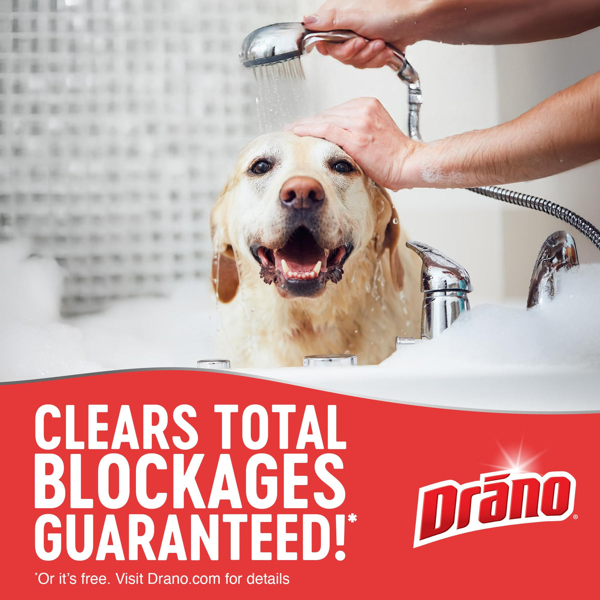 Drano Max Gel Drain Clog Remover & Cleaner, Safe for All Pipes, 80oz 2-Pack