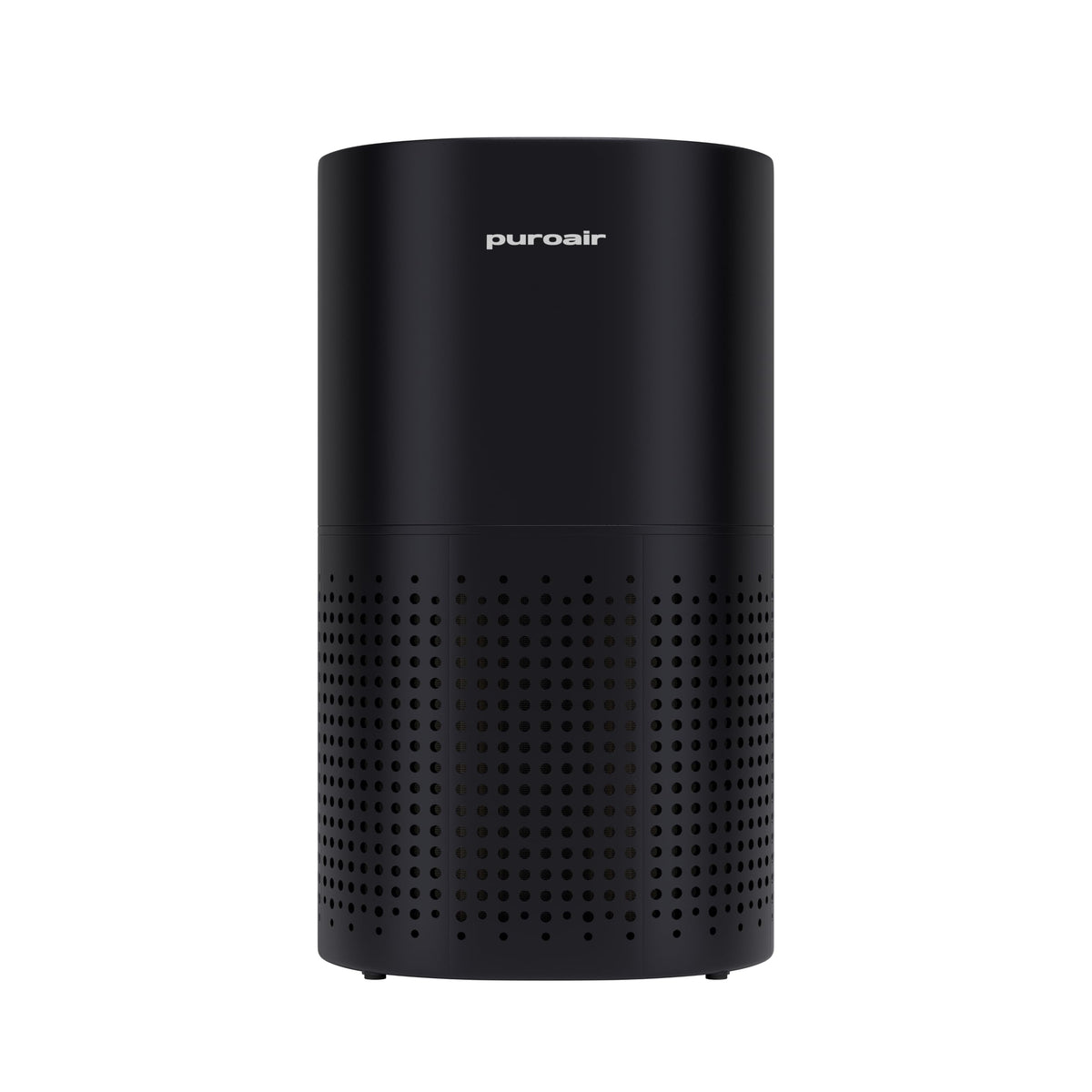 PuroAir 240 HEPA Air Purifiers for Home Pets Bedroom 1000 Ft² - Black | Certified HEPA + CarbonTech™ Air Filter for Smoke, Odor, Allergies - PuroIQ Sensor Auto-Mode, Quiet Sleep-Mode, 360° Intake