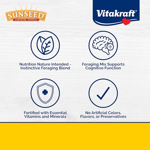 VitaKraft Sunseed Vita Prima Conure Food 3 lb.
