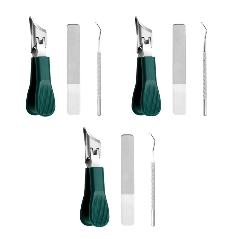 💕Three Sets Of Eagle Beak Beveled Nail Clippers