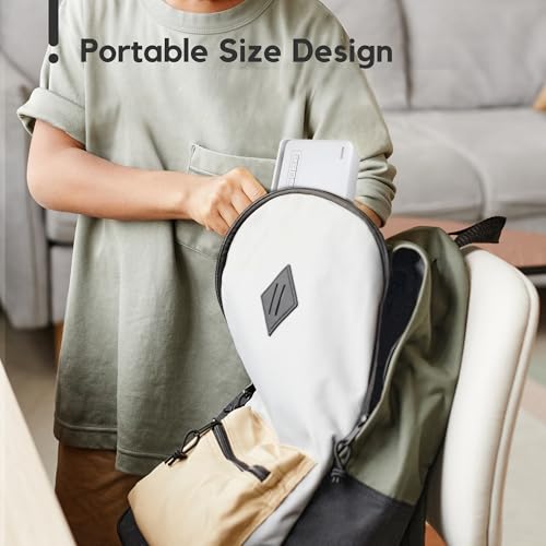 Mini Projector with WiFi and Bluetooth, AKIYO 2026 Upgraded Projector 1080P | Support Auto Keystone, 360° Rotating, Portable Projector for Home Theater/Outdoor, Compatible with iOS/Android/Laptop/PS5