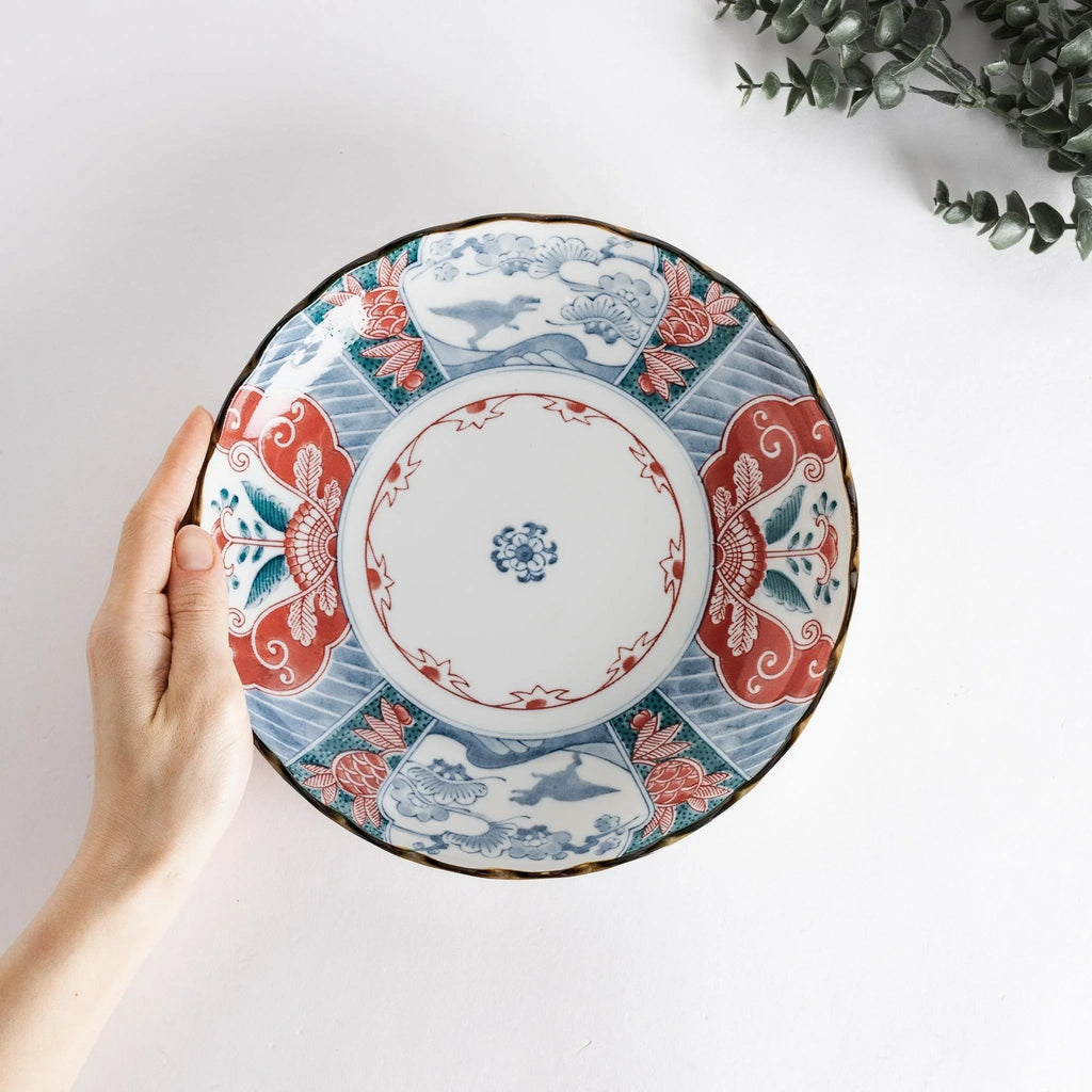 Edo Dinosaur Salad Plate