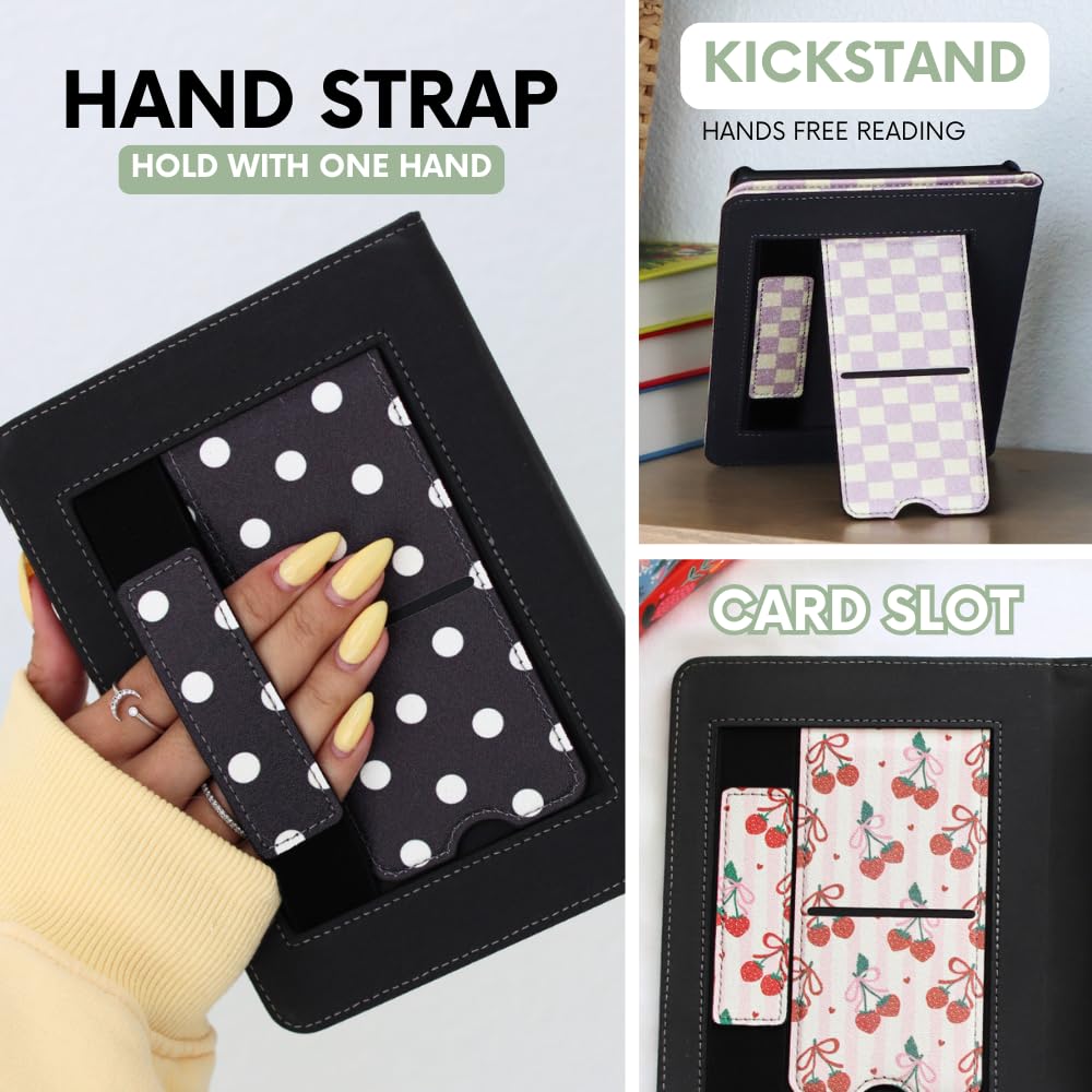 Lash Next Door Airplane Mode Kindle Basic Case with Stand & Hand Strap