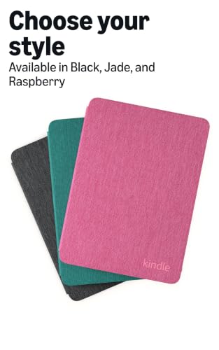 Amazon Kindle Paperwhite and Kindle Colorsoft Case, Lightweight and Water-Safe, Foldable Protective Cover - Fabric