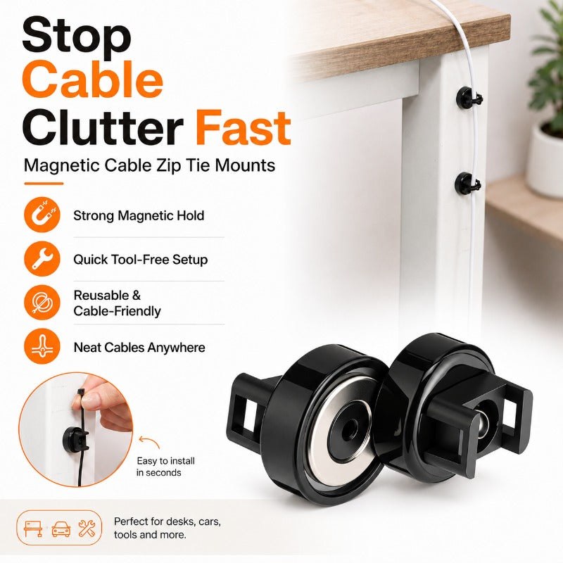 Strong Magnetic Cable Mounts