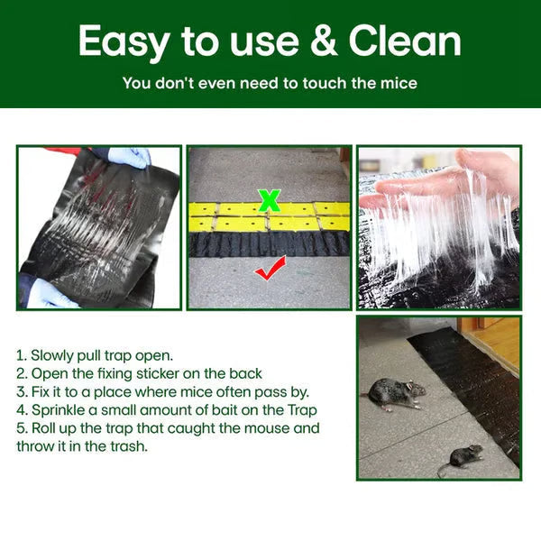 🔥HOT SALE🔥Household Mon-woven Strong Trap Sticky Mouse Blanket