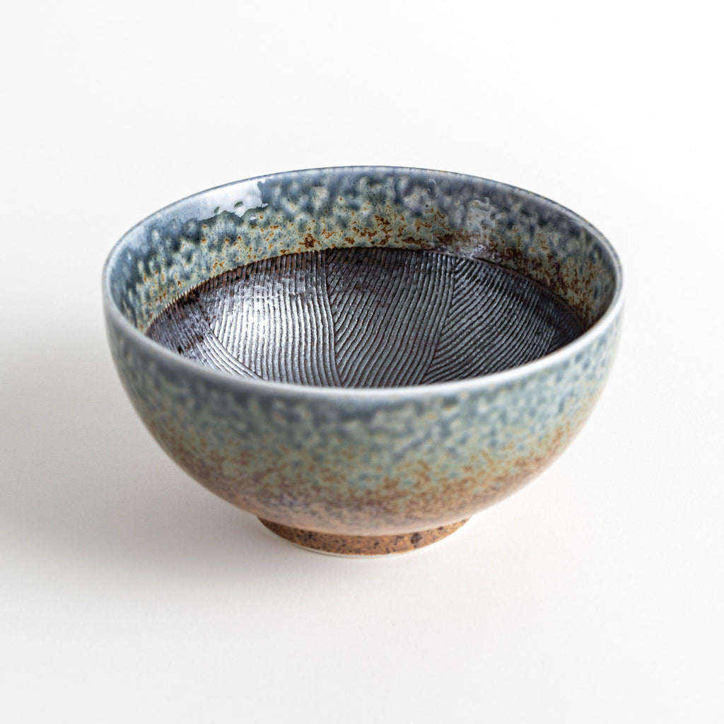 Indigo Ceramic Donburi Bowl