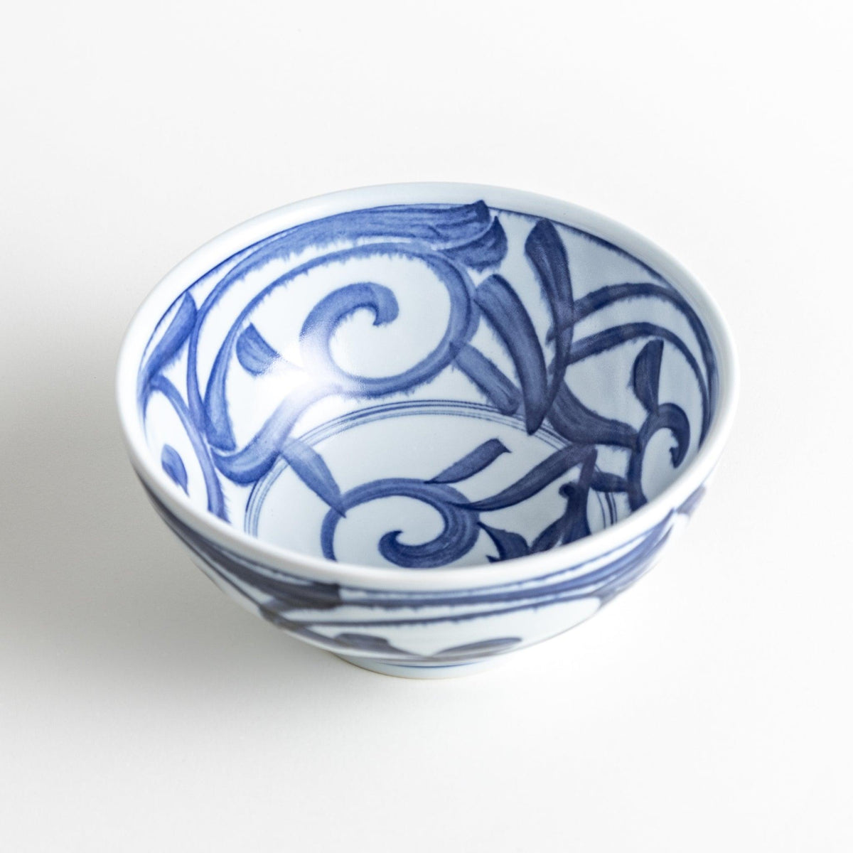 Indigo Grass Donburi Bowl