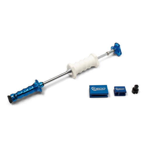 1 Pound White Aluminum Slide Hammer with 2 Adapters (KECO)