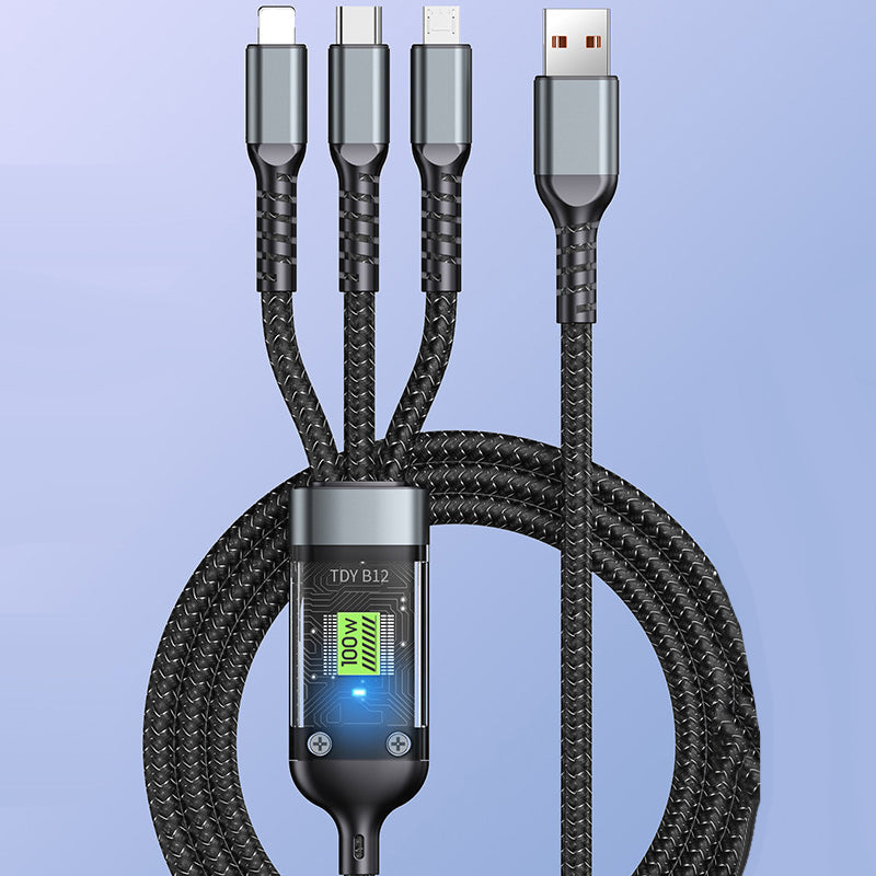 Luminous 3-in-1 Super Fast Charging Cable