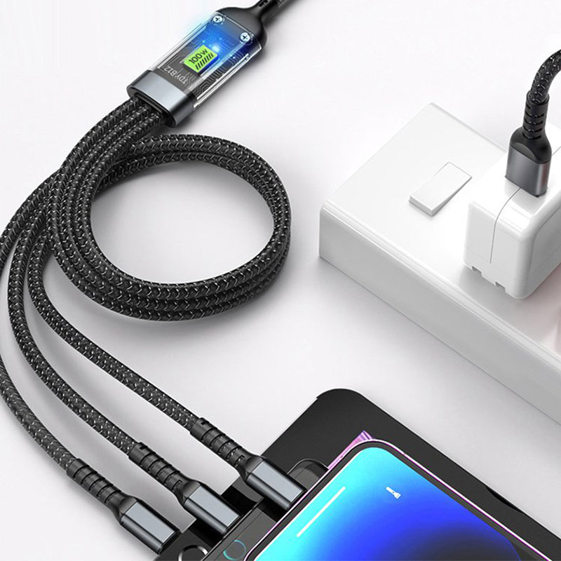 Luminous 3-in-1 Super Fast Charging Cable