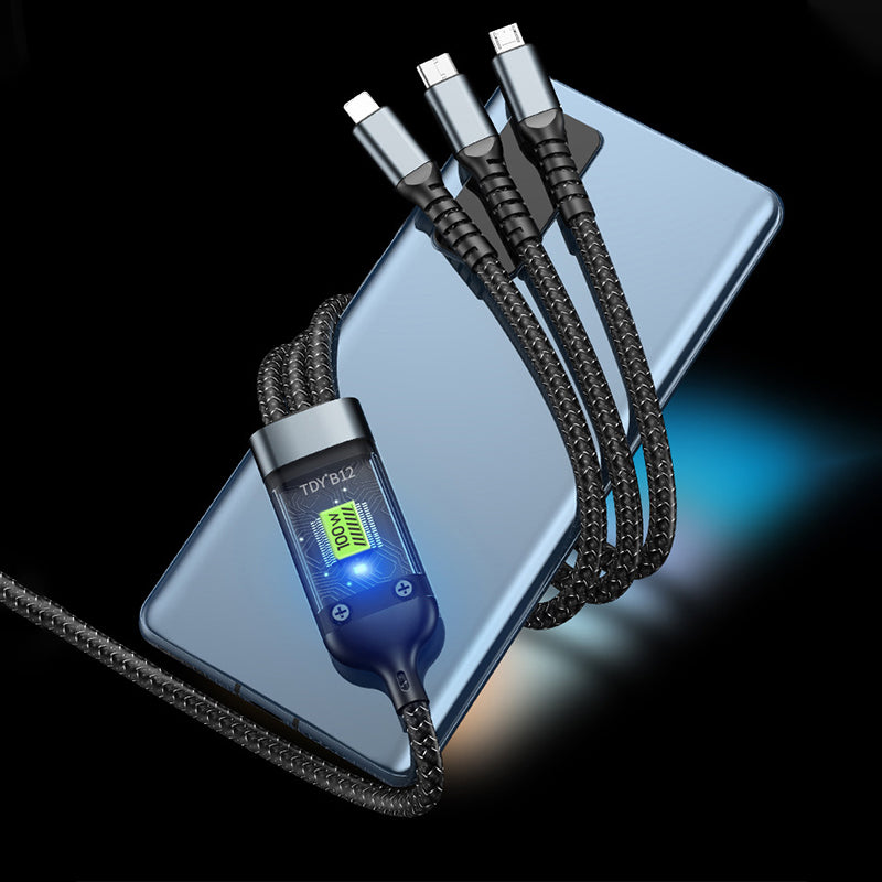 Luminous 3-in-1 Super Fast Charging Cable
