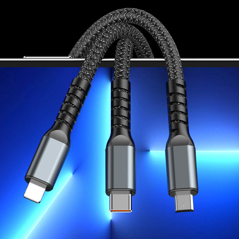 Luminous 3-in-1 Super Fast Charging Cable