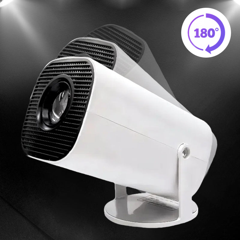 🎬 Native 1080P WiFi Projector for Home Movie Nights