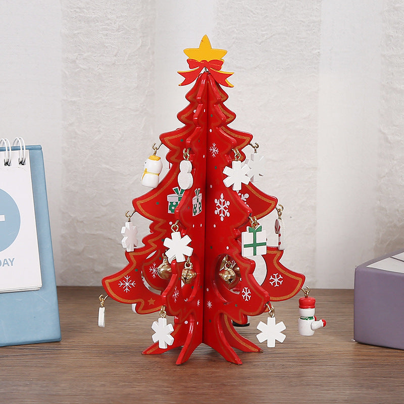 Wooden Christmas Tree for Decorating