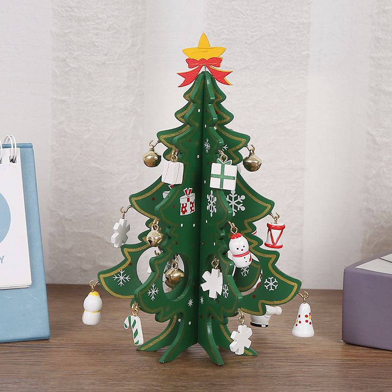 Wooden Christmas Tree for Decorating