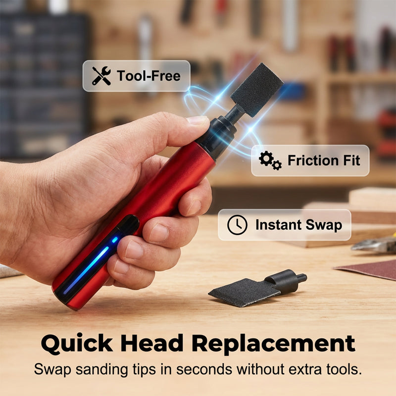 Rechargeable Electric Reciprocating Sander Pen Kit