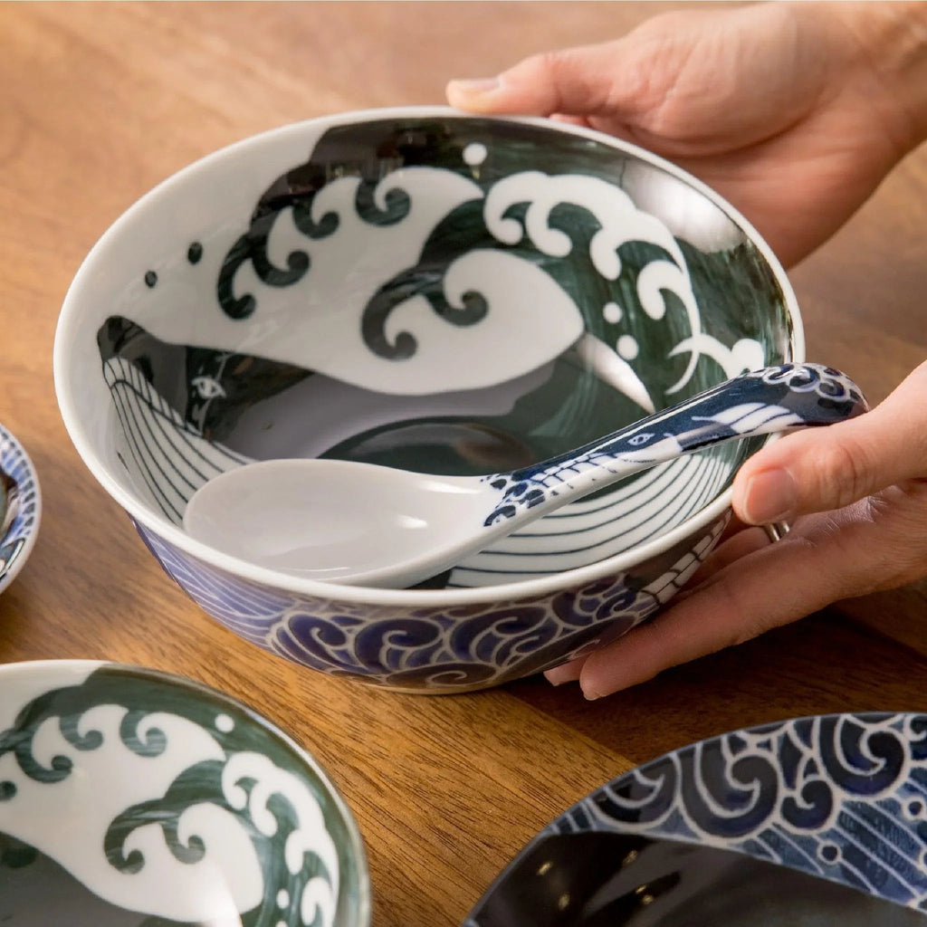 White Wave Whale Ramen Bowl